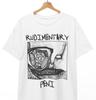 Cămașă Unisex Bumbac Supradimensionată Mărime Mare Rudimentar Peni Tricou, Fără Mai Multă Durere Muzică Modă Top Vintage Unisex Tee