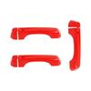 TESIN For Jeep Wrangler JL 2018+ Car Exterior Side Door Handle Tailgate Handle Decoration Cover Stickers For Jeep Wrangler JL