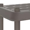 5 Tier Shelving Unit 100 x 40 x 177 cm PP Light Grey