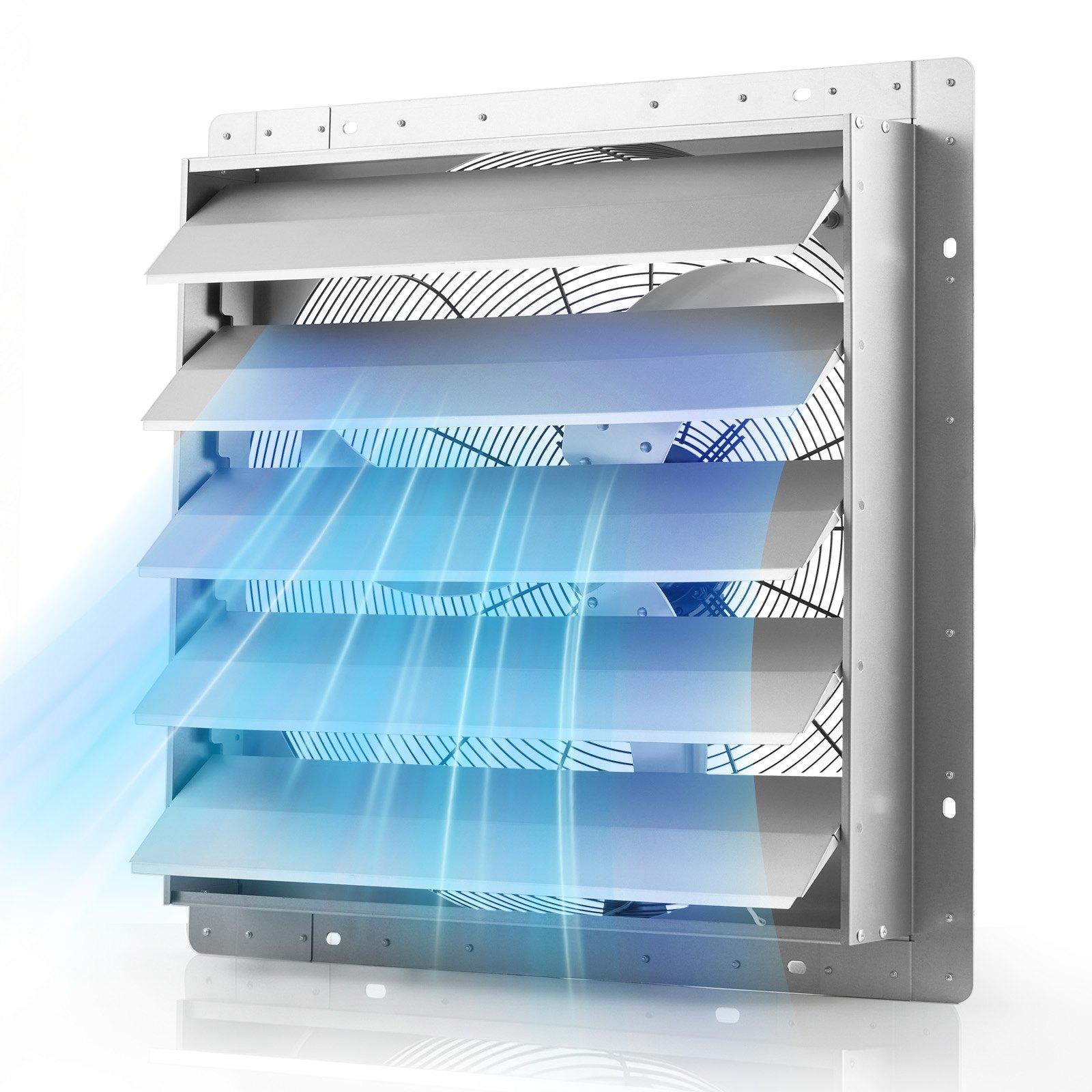 VEVOR 624 mm Shutter Exhaust Fan