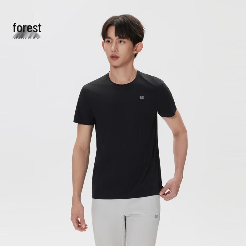 

KOLON SPORT Men s Coldblack Cooling UPF50+ Round Neck T-Shirt M