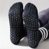 Womens Long Compression Yoga Socks AB Style Silicone Non Slip Calf Socks For Fitness Pilates Outdoor Sports