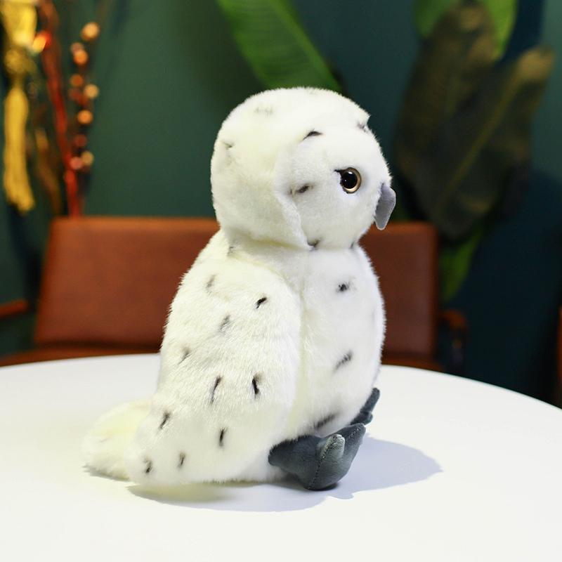Bonecas de Pássaro Fofas Almofadas de Mocho Simulação Brinquedos de Pelúcia Coruja Decoração de Quarto Brinquedos Presente para Crianças