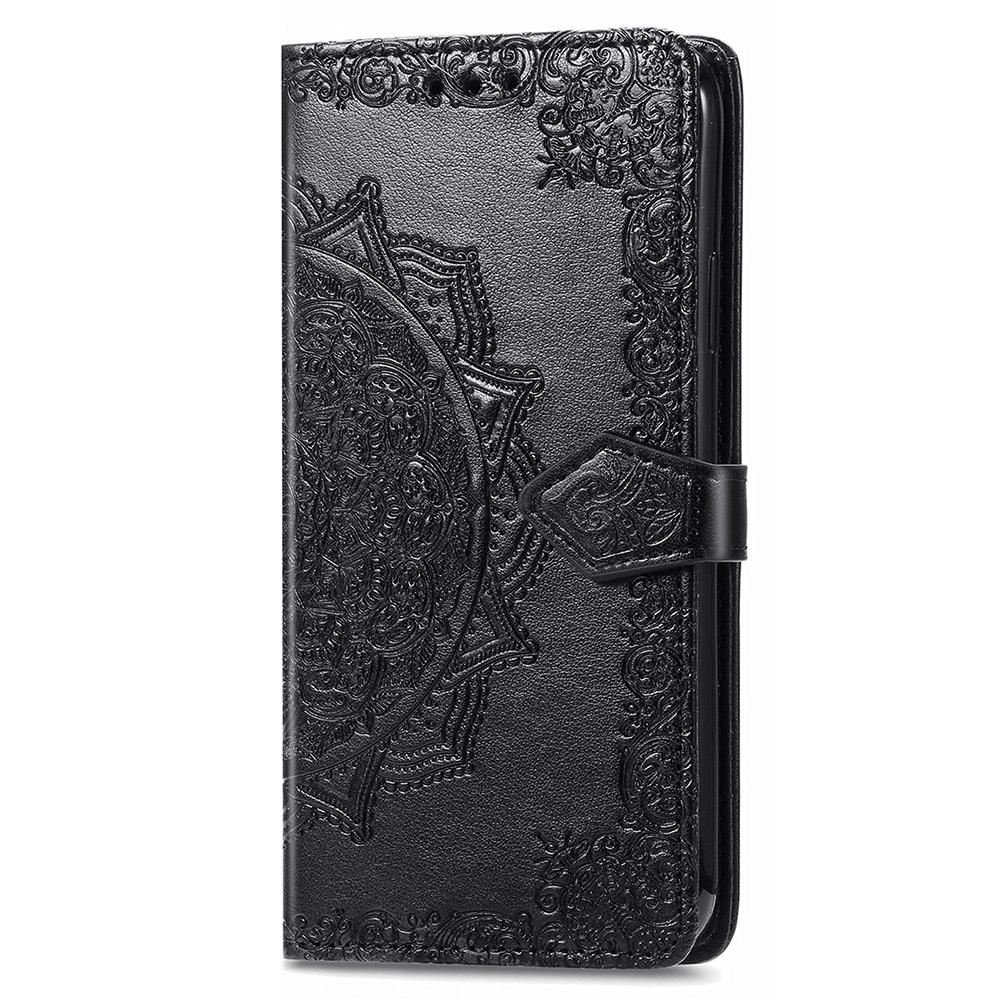 For Samsung Galaxy A55 5G Cell Phone Case Magnetic Embossed Mandala Floral Shell