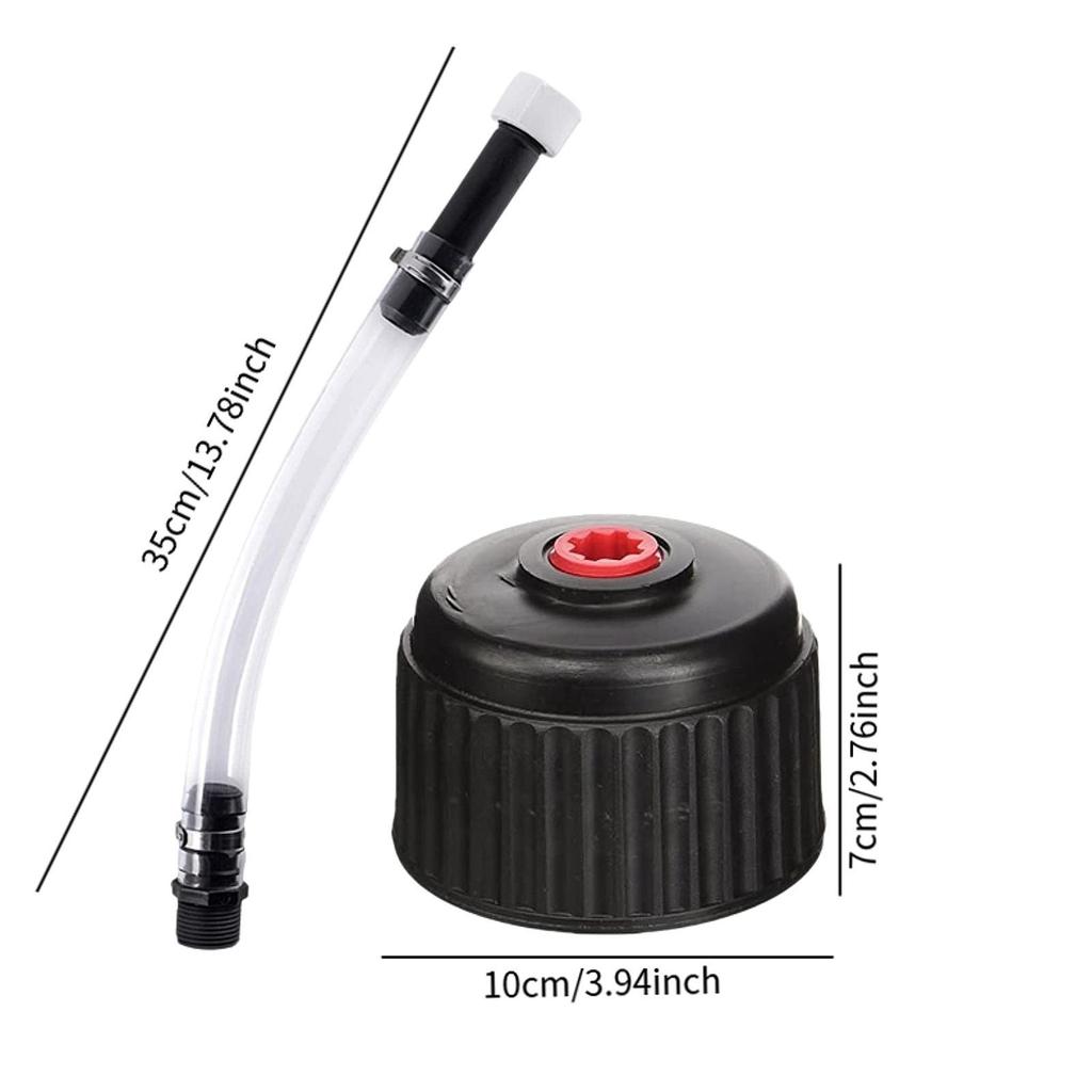 Yarış Yakıt Bidonu Hortumu Profesyonel Taşınabilir Yedek Parçalar Yakıt Doldurma Bidonu Hortumu