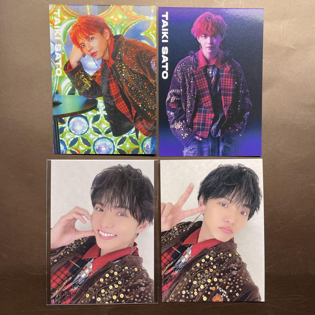 

[USED] Taiki Sato trading cards