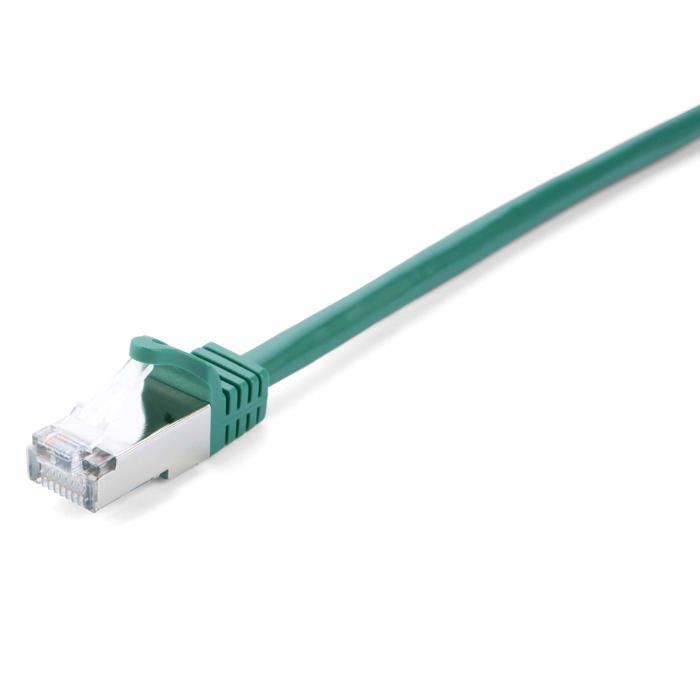 V7 Câble Réseau V7CAT6STP-03M-GRN-1E - 3 M Catégorie 6 - Pour Modem, Routeur, Concentrateur, Panneau, Plaque Murale, PC