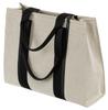 PTN CAN-04-5792 Nat-Black Canvas Bag