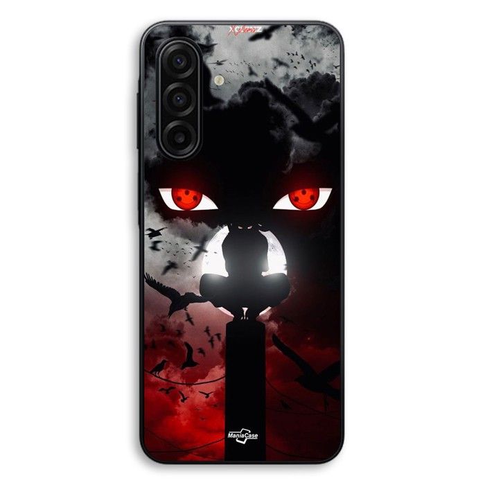Coque Pour Samsung Galaxy A57 Itachi Uchiwa Naruto Anime Art Maniacase