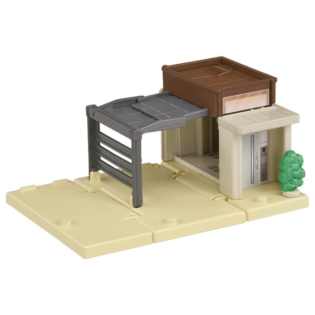 TAKARA TOMY Tomica Tomica World Connecting Road Set (with My Home) Miniature Car Toy for Ages 3 and Up