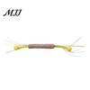 Portable Cat Interaction Tools Mesh Tube Toy, Interactive Kitten Chew Flexible with Linen Tassel Plush Ball Toy Wrap And Balls, Safe Teething