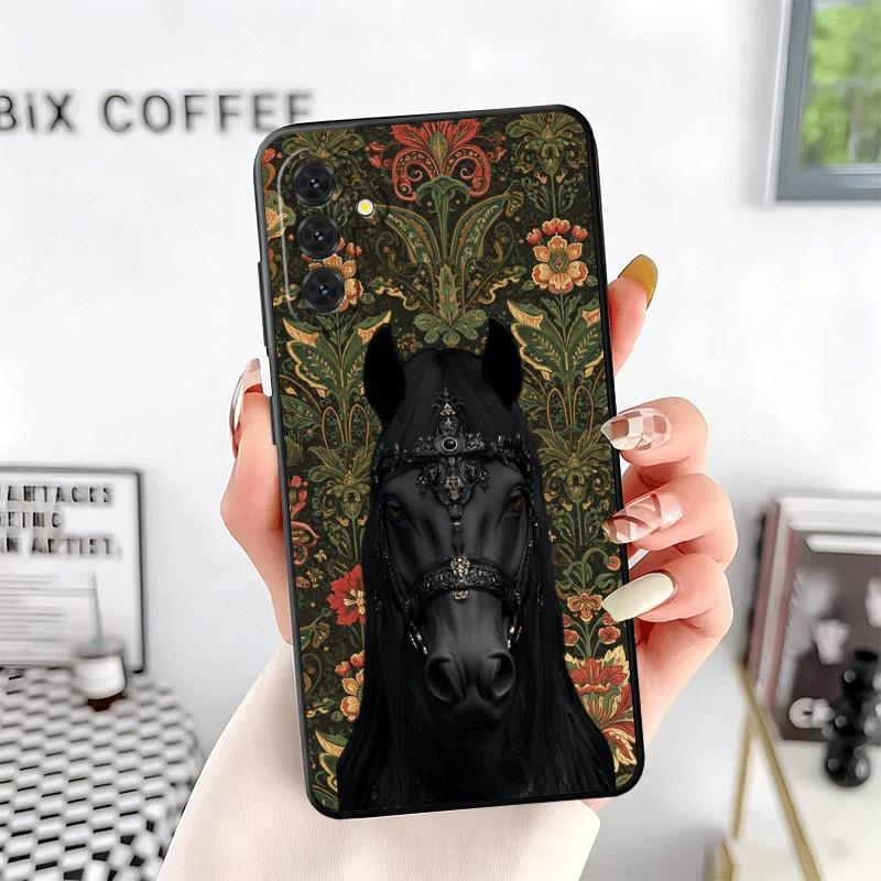 Horse Art Aesthetics Soft Phone Case for Samsung A17 A37 A57 A16 A26 A36 A56 A15 A25 A35 A55 A14 A24 A34 A54 A13 A23 A33 A53 A52