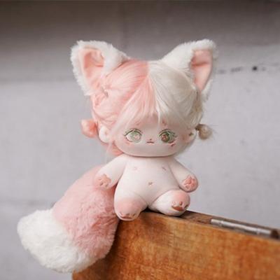 Geomong 20cm doldurulmuş bebek Minky, Bandang tilki, Koreli çocuklar için popüler oyuncaklar