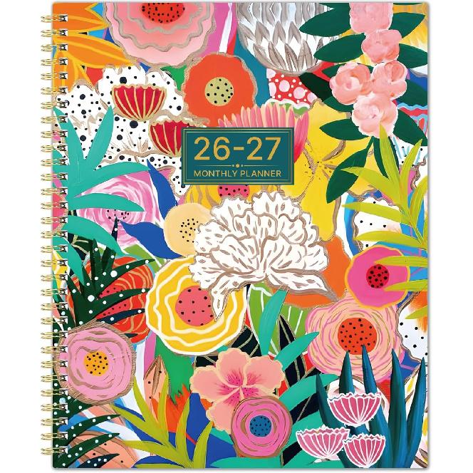 2026-2027 Monthly Planner - Planner 2026-2027, Jan. 2026 - Dec. 2027, 9 x 11 , 2 Year Calendar with 24 Months Tabs, Monthly Calendar Planning