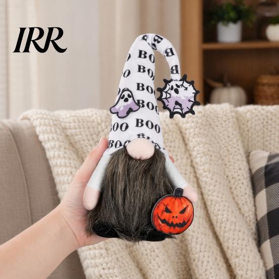 Halloween Ornaments Gnome Decor, Faceless Doll Figurine for Shelf Table, Spooky Festive Decorations Cute Ornament Party Home, Trick or Treat