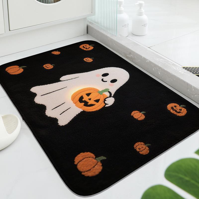 Witch Silhouette Bathroom Floor Mat Bathtub Absorbent Foot Mat Shower Room Small Carpet Decorative Mat Soft And Comfortable