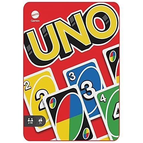 Jeu De Cartes - MATTEL - UNO - Boîte Métallique - 2 À 10 Joueurs - 100% Recyclable