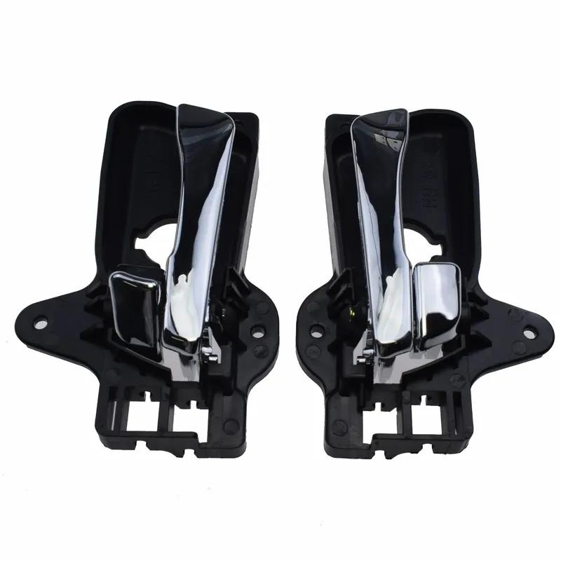 WOLFIGO Chrome Front Rear Left Right Inner Door Handle for Hyundai I20 I30 Kia Ceed 82610-2L010 826202L010 836102L010 836202L010