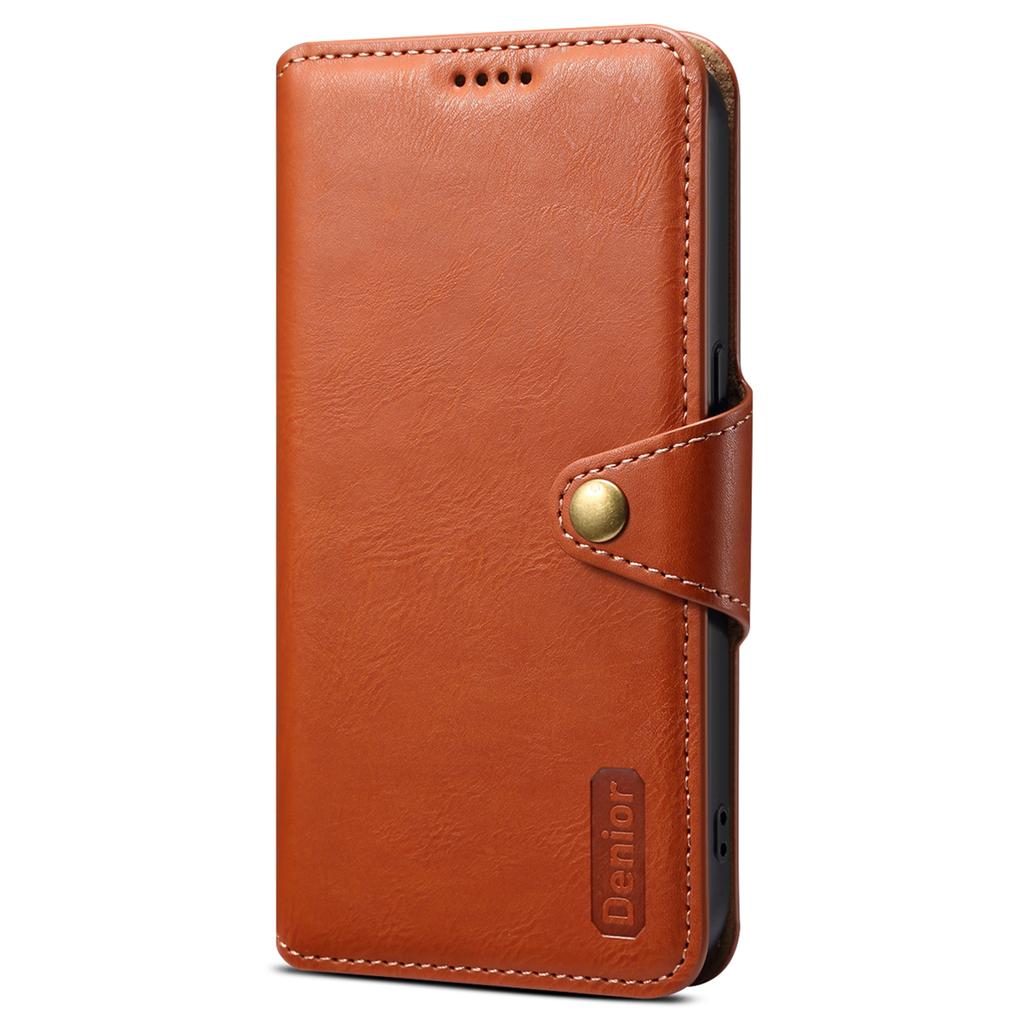 DENIOR For Samsung Galaxy A32 5G/M32 5G Case PU Leather Full Protection Phone Wallet Cover