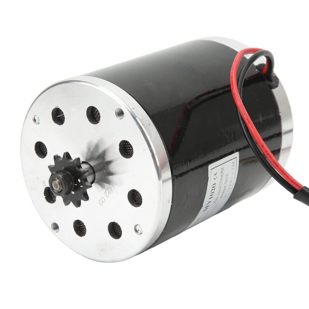 48V 500W Brushed Electric Motor Aluminum Alloy High Speed 2700RPM Electric Scooter Brushed DC Motor