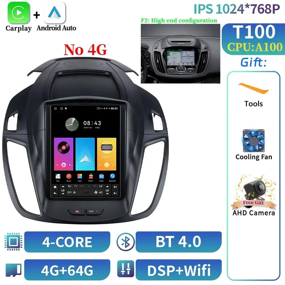 9.7inch Android Car Stereo Radio Multimedia Video Player For Ford Kuga 2 Escape 3 2012-2019 Navigation Carplay Automotive Screen