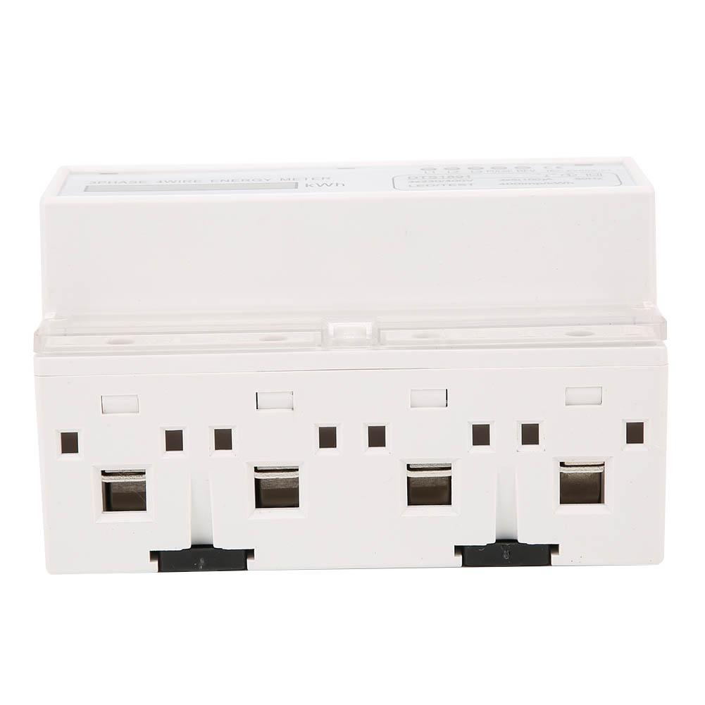 DTS1891 3 Phase 4 Wire 7P DINRail Electric Meter Energy Meter Electronic KWh Meter