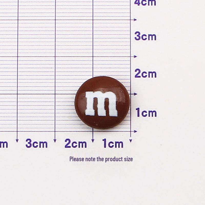 Colorful M&M's Resin DIY Kit: Phone Case, Hair Tie, Hair Clip, Jewelry, Water Cup Sticker, Pencil Box
