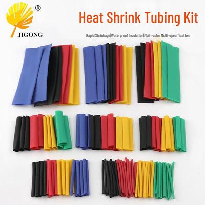 Color Heat Shrink Tubing Set - 164/560 Pcs for Household Wire Insulation