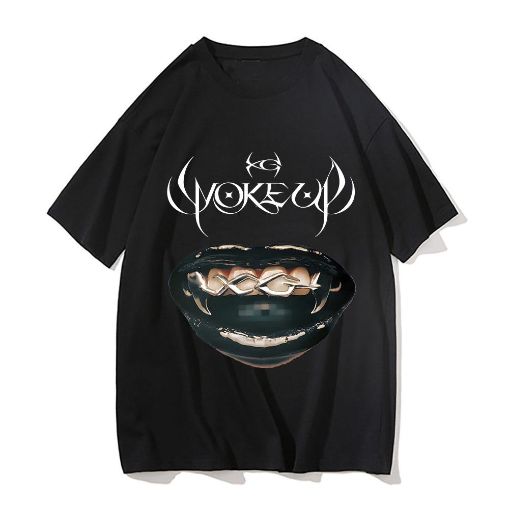 

Xg Woke Up T-shirts HipHop R&B Pop Girls Band Printing Tee-shirts Women Men New Song Album Graphic Print Tshirts Short Sleeve 2XL