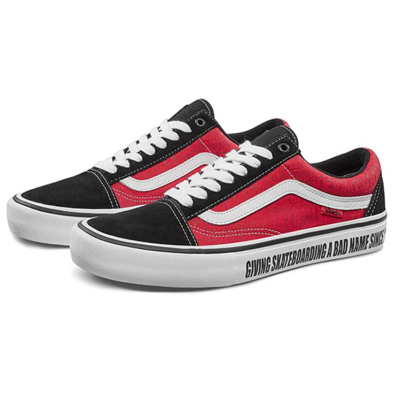 Vans X Baker Old Skool Pro 'Red White' Vans VN0A45JCUZV