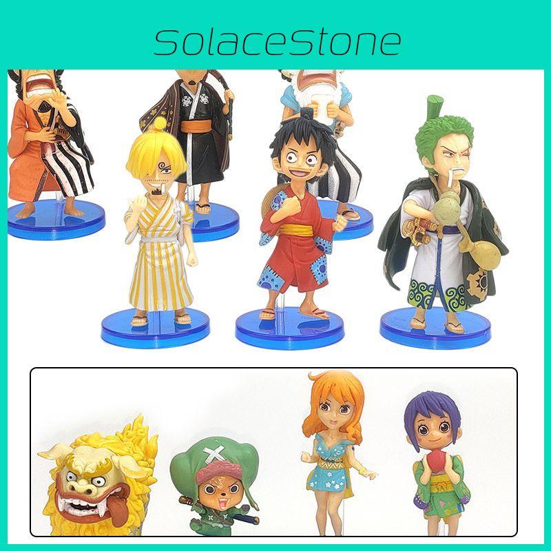 Stunning 10pcs One Piece Wano Country Action Figure Set Featuring Luffy Nami Chopper