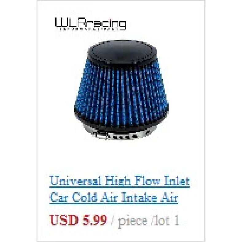 3" Universal Car Cold Air Intake System With Fan Racing Carbon Fiber Cold Feed Induction Air Intake Filter Kit Filter Box