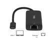 Club 3D Adattatore USB-C per Ethernet 10Gbps RJ45 USB4 Thunderbolt 4 Thunderbolt 5 Windows 11 macOS Sequoia Marca Olandese, compatibile 10GBASE-T, / /