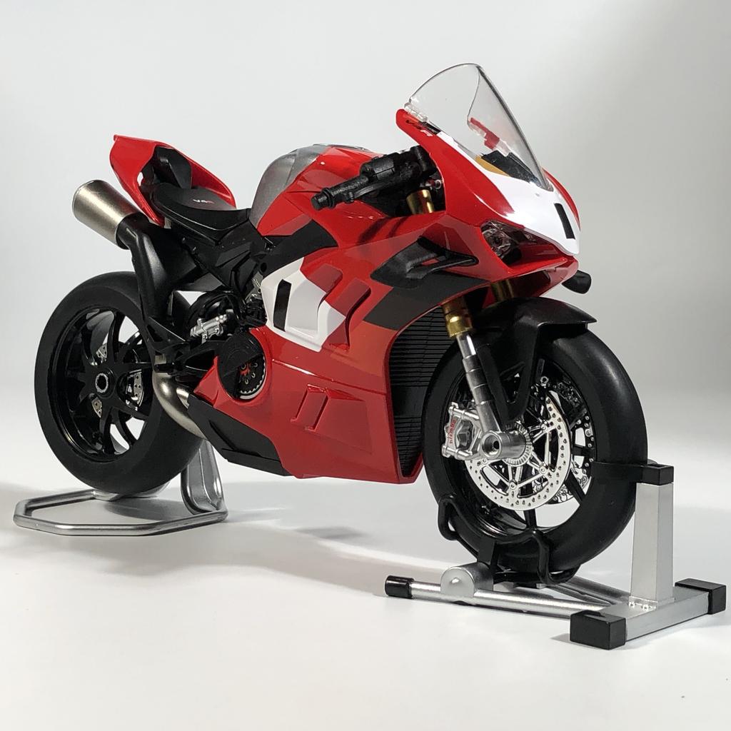 1/9 Ducati Panigale V4R High Performance Superbike Alloy Metal Diecast Model Motorcycle Children Toy Car for Child Sound & Light