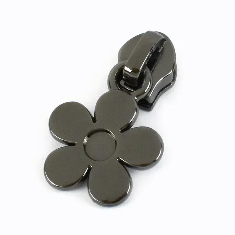 5/10/20Pcs 5# Zipper Slider for Nylon Zippers Zip Head Puller Lock Bag Clothes Purse Tailor Repair Kit DIY Sewing Accessories