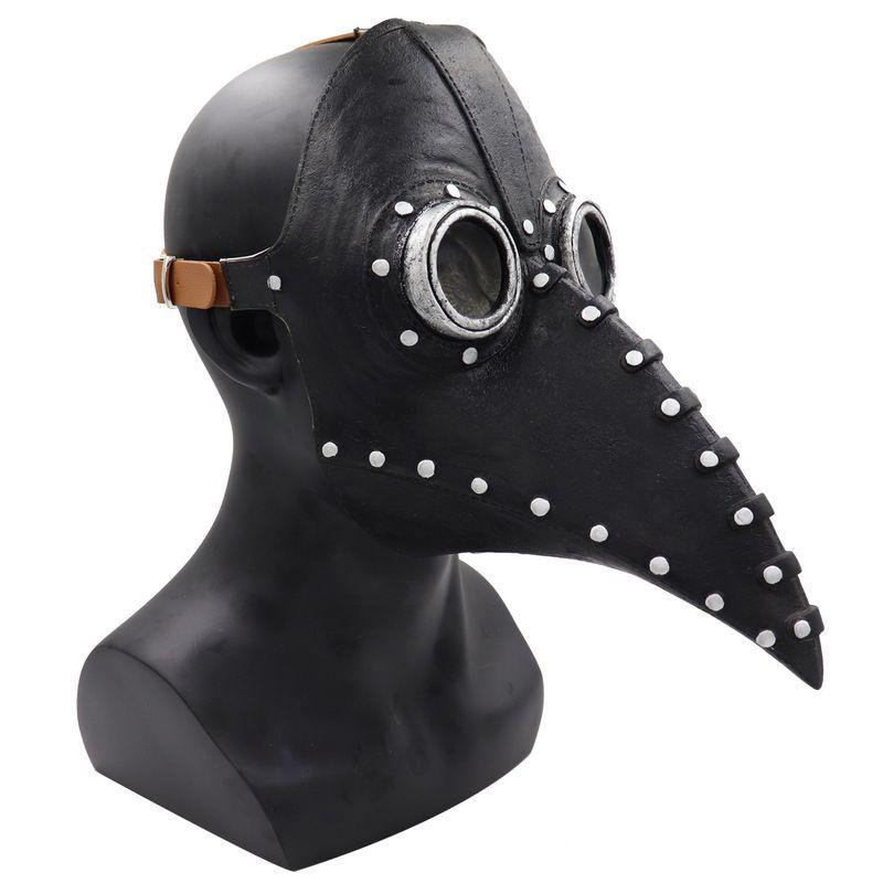 Intricately Designed Plague Doctor Bird Mask Perfect For Steampunk Halloween Costume