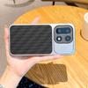 For OnePlus 15 15T Phone Case Woven Pattern Protective PC Hard Shell Shockproof Back Cover