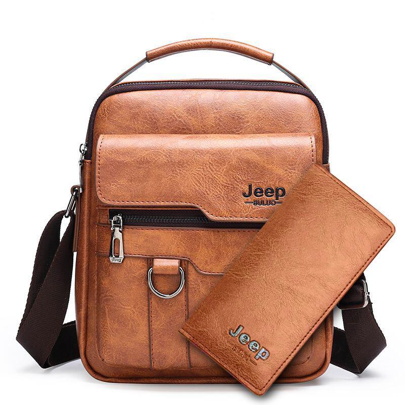 Shoulder Bag Men's Bag Retro Men's Bag Official Messenger Bag Large Capacity New Casual Bag Trendy Handbag