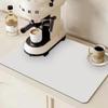 1Pieces Solid Kitchen Super Absorbent Mat Coffee Dish Drying Mats Non-slip Draining Pad Quick Dry Tableware Outdoor Tableware