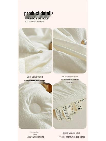 Thickened Soybean Fiber Quilt: All-Season Warm Cotton Bedding for Students