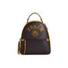 Jordyn 27 Zipper Closure Backpack With Interior Pocket Women Backpack Brown Rugosa CB871-QBUOD