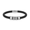 Personalized Norse Viking Runes Amulet Bracelet Leather Wristband With Futhark Rune Bead In Your Choice Viking Jewelry