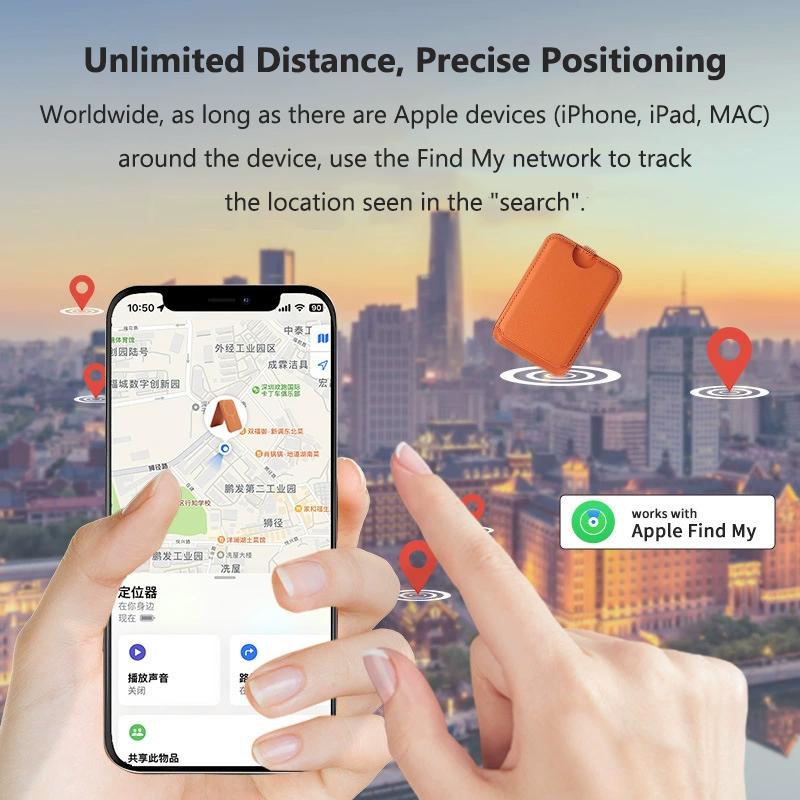 Magnetic Folding Wallet Card Holder Anti-Loss Device for Magsafe IPhone 14 13 15 16 Pro Max 12 Plus 15Pro 16Pro Phone Stand