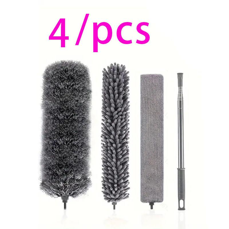 

Fiber Dusting Duster With Telescopic Pole For Home Cleaning And Dusting Tasks