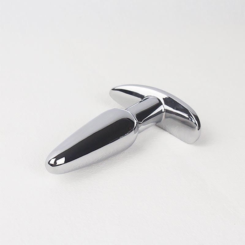 Vibrierender Metall-Analplug Sexspielzeug Edelstahl Glattstahl Drahtlose Fernbedienung Buttplug G-Punkt Stimulator Sexspielzeug für Männer Frauen Schwule