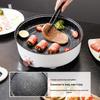 Korean Style Non-stick Electric Griddle: Multifunctional Home BBQ & Frying Pan for Small Spaces