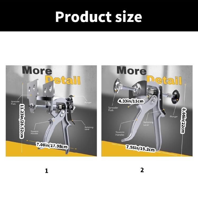 Versatile Brake Calipers Tool Metal Brake Piston Compression Tool High Performances Brake Pad Spread for Automotive Repair