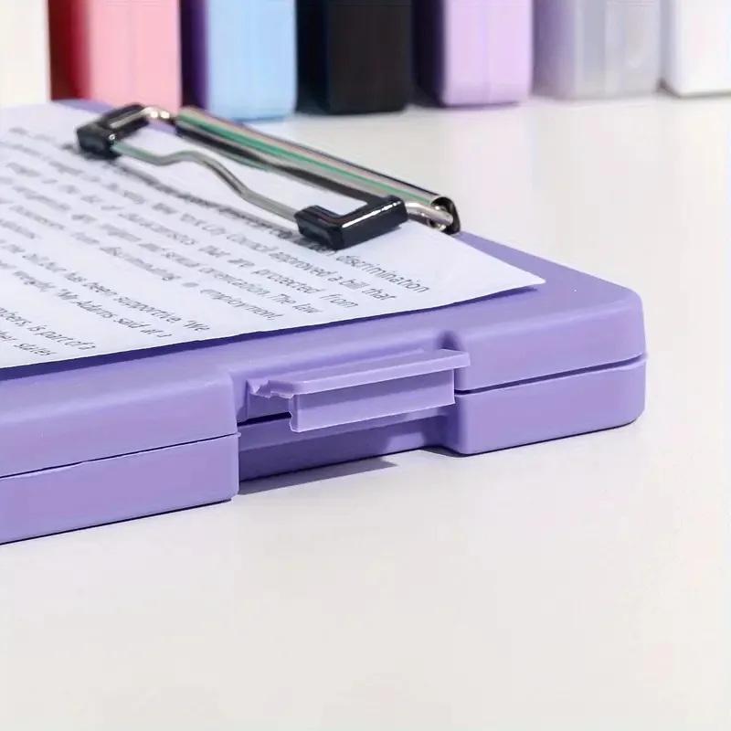 1 Piece Color Folder Storage Box, Multifunctional Desktop Organizer, Suitable For Daily Organization And Use Of Office Documents