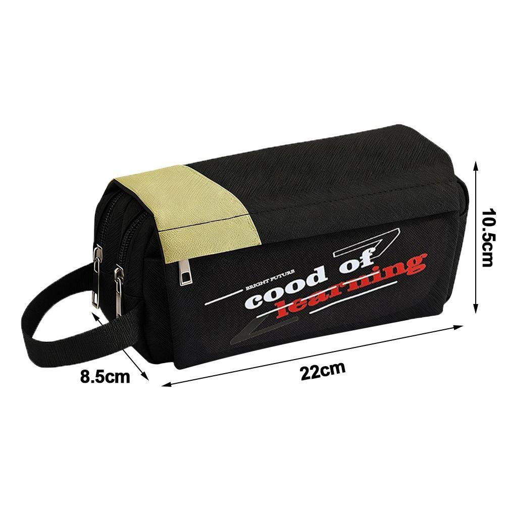 Colorful Pen Pouch Simple Stylish Pencil Case Creative Pencil Bag  School Stationery