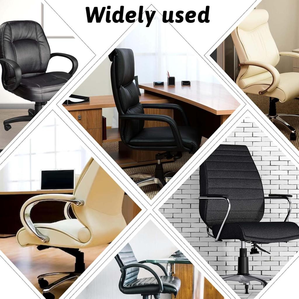 2 Pairs Office Chair Armrest Covers, Zipper Chair Slipcover, Office Removable Arm Rest Covering, Stretch Chair Armrest Covers, Office Seat Hand Rest